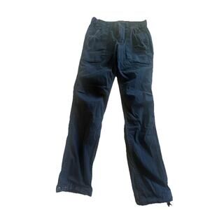 Abercrombie & Fitch Cargo Pants Mens 29X30 Blue Baggy Utility Relaxed Straight